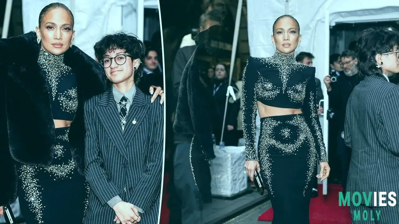 J.Lo Steps Out with Daughter Emme for Broadway Premiere: Mama Bear Alert and a Stylish Night Out! image 3