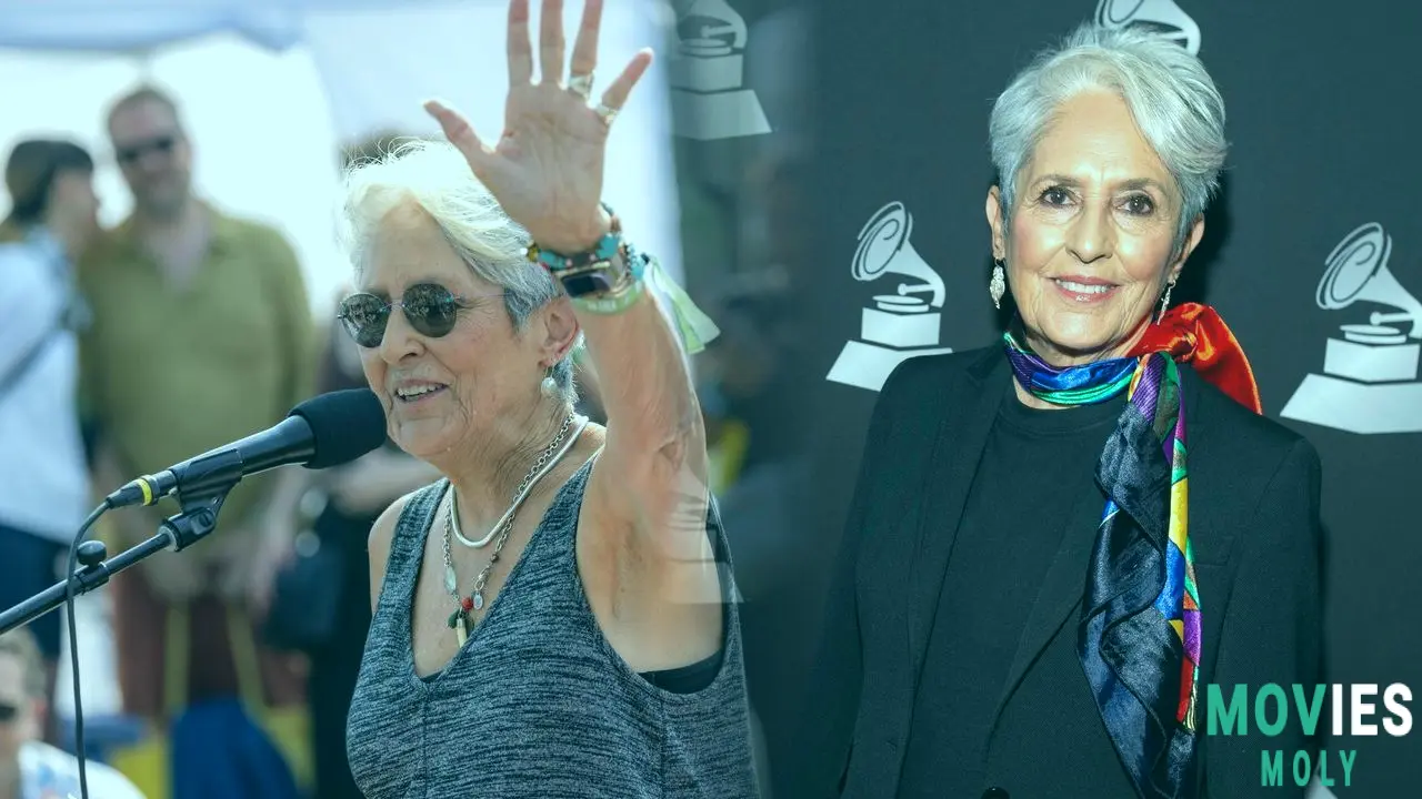 Joan Baez Just Dropped Some Truth Bombs (and a Tesla Story!) on John Mulaney's Netflix Show image 3