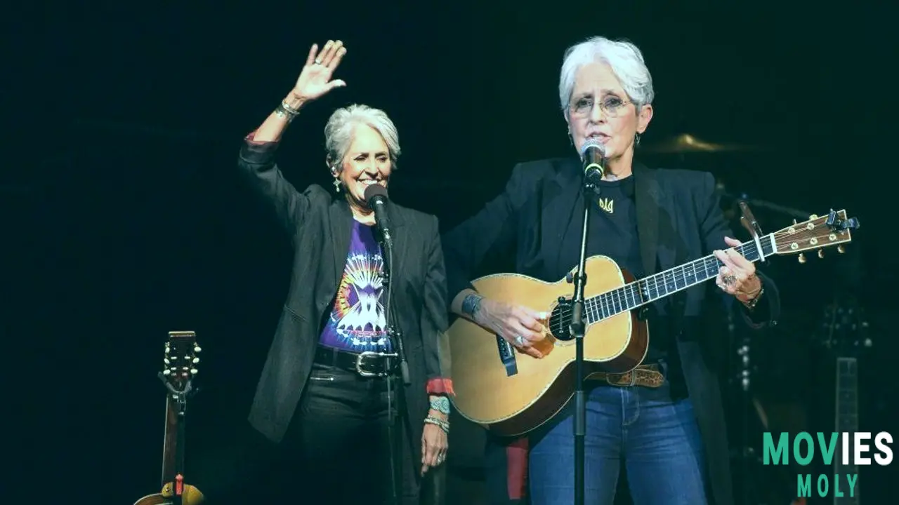 Joan Baez Just Dropped Some Truth Bombs (and a Tesla Story!) on John Mulaney's Netflix Show image 7