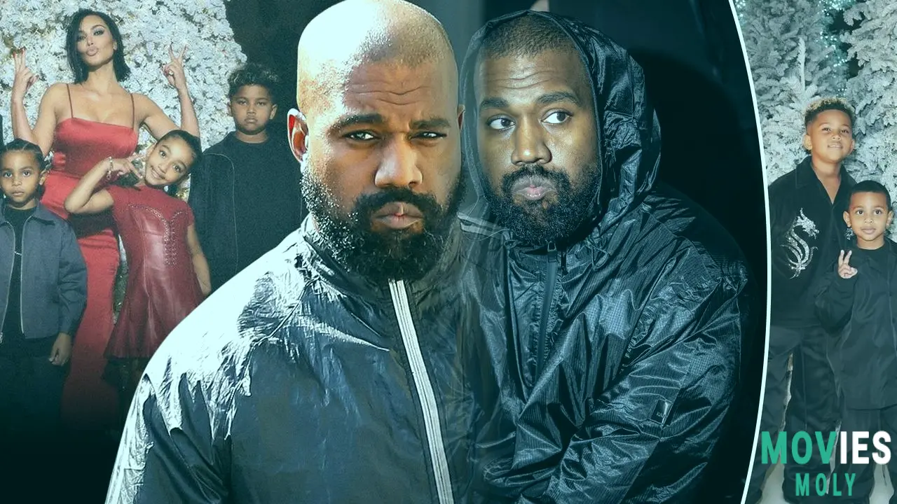 Kanye West and Kim Kardashian's Co-Parenting Battle: Accusations Song Drama and Custody Questions image 3
