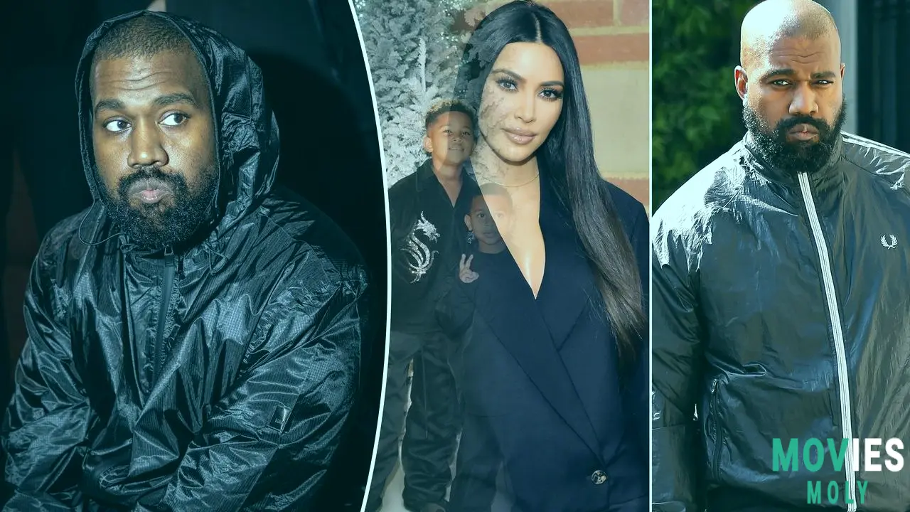 Kanye West and Kim Kardashian's Co-Parenting Battle: Accusations Song Drama and Custody Questions image 4