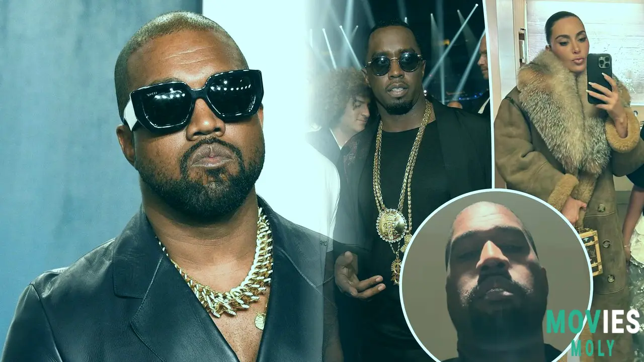 Kanye West and Kim Kardashian's Co-Parenting Battle: Accusations Song Drama and Custody Questions image 6
