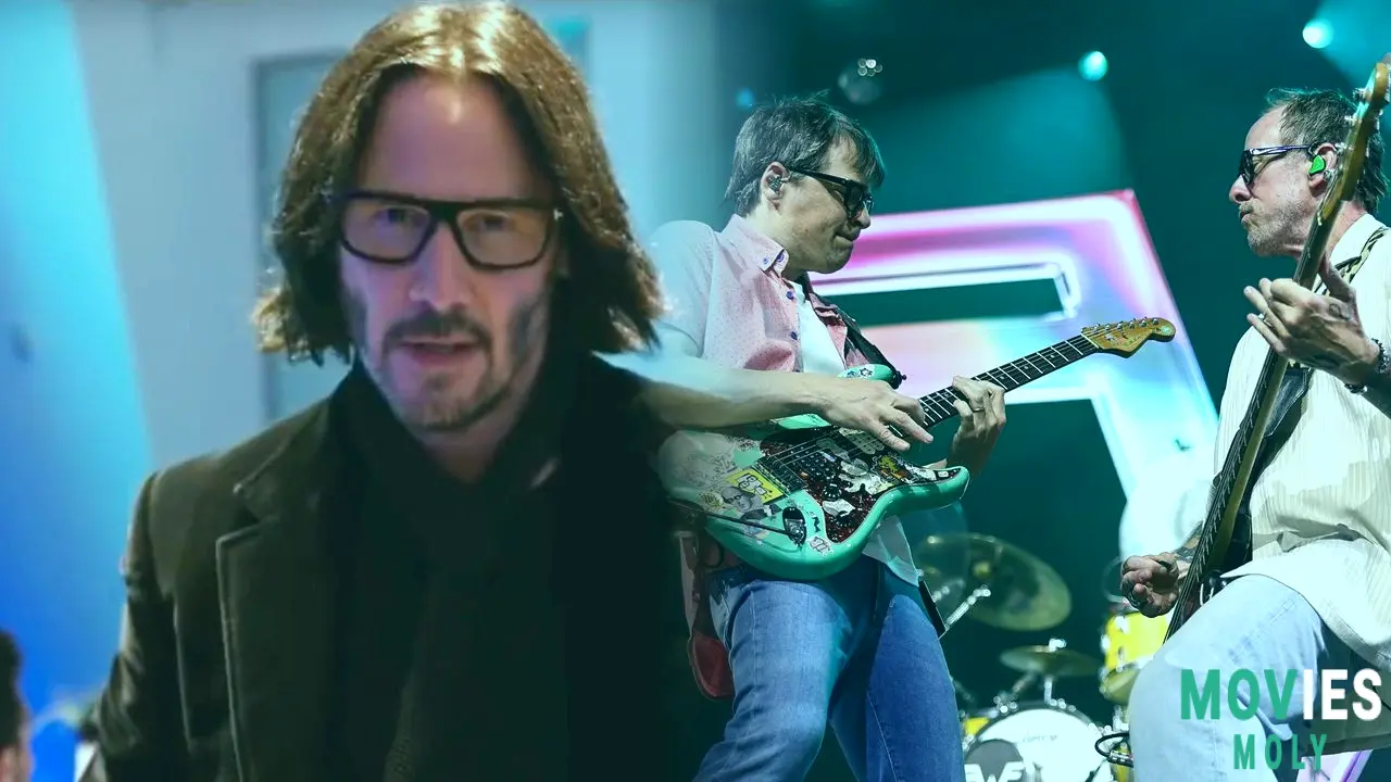 Keanu Reeves Takes an Unlikely Turn as Villain in Weezer’s Wild New Mockumentary Main Image