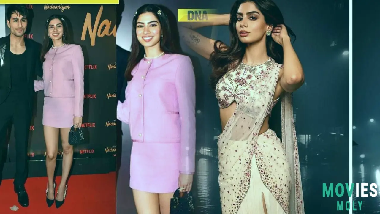 Khushi Kapoor: From Saree Glam to Barbiecore Dreams This Bollywood Newbie is Turning Heads! image 3