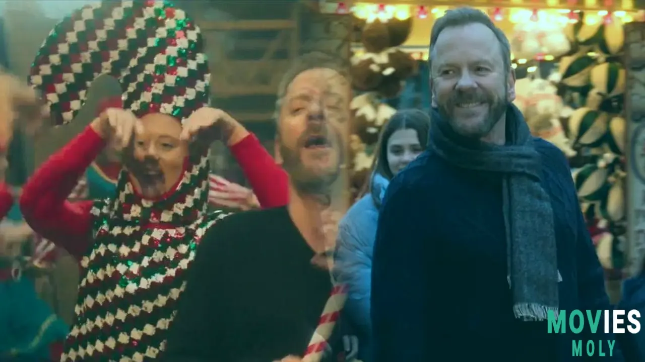 Kiefer Sutherland and Rebel Wilson Bring Festive Cheer to "Tinsel Town" image 5