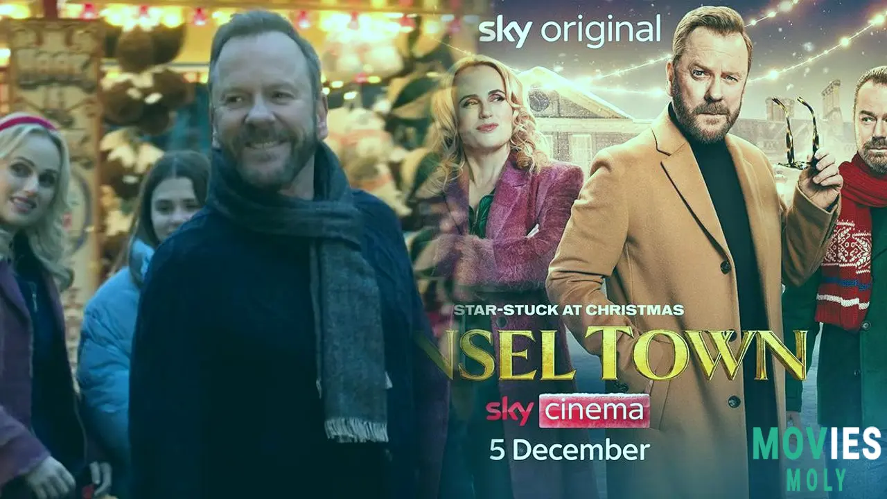 Kiefer Sutherland and Rebel Wilson Bring Festive Cheer to "Tinsel Town" image 6