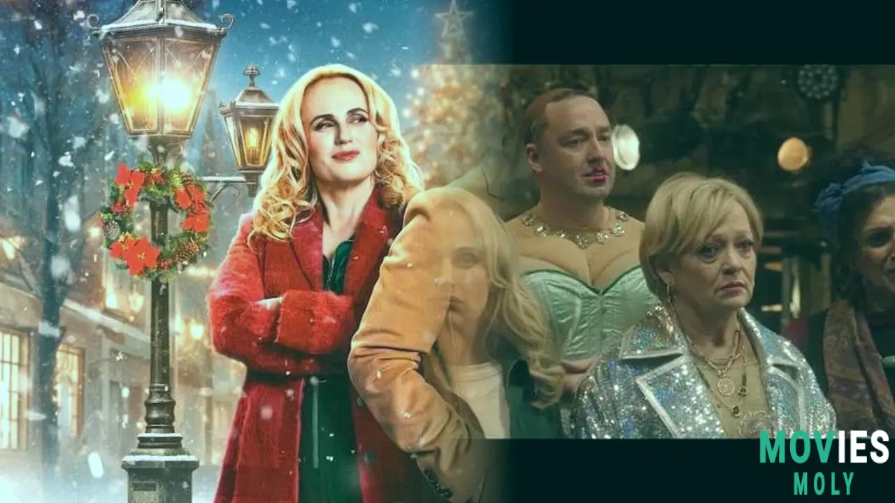 Kiefer Sutherland and Rebel Wilson Bring Festive Cheer to "Tinsel Town" image 9