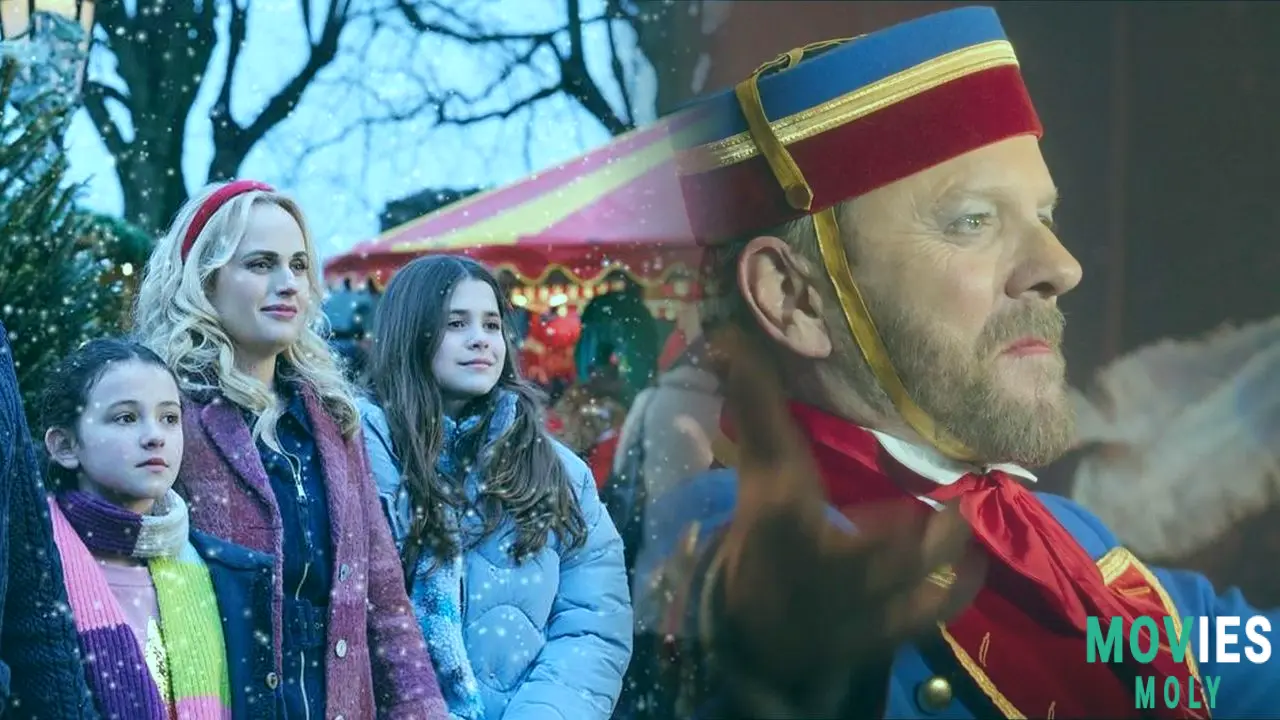 Kiefer Sutherland & Rebel Wilson Deck the Halls in New Christmas Movie 'Tinsel Town' image 3