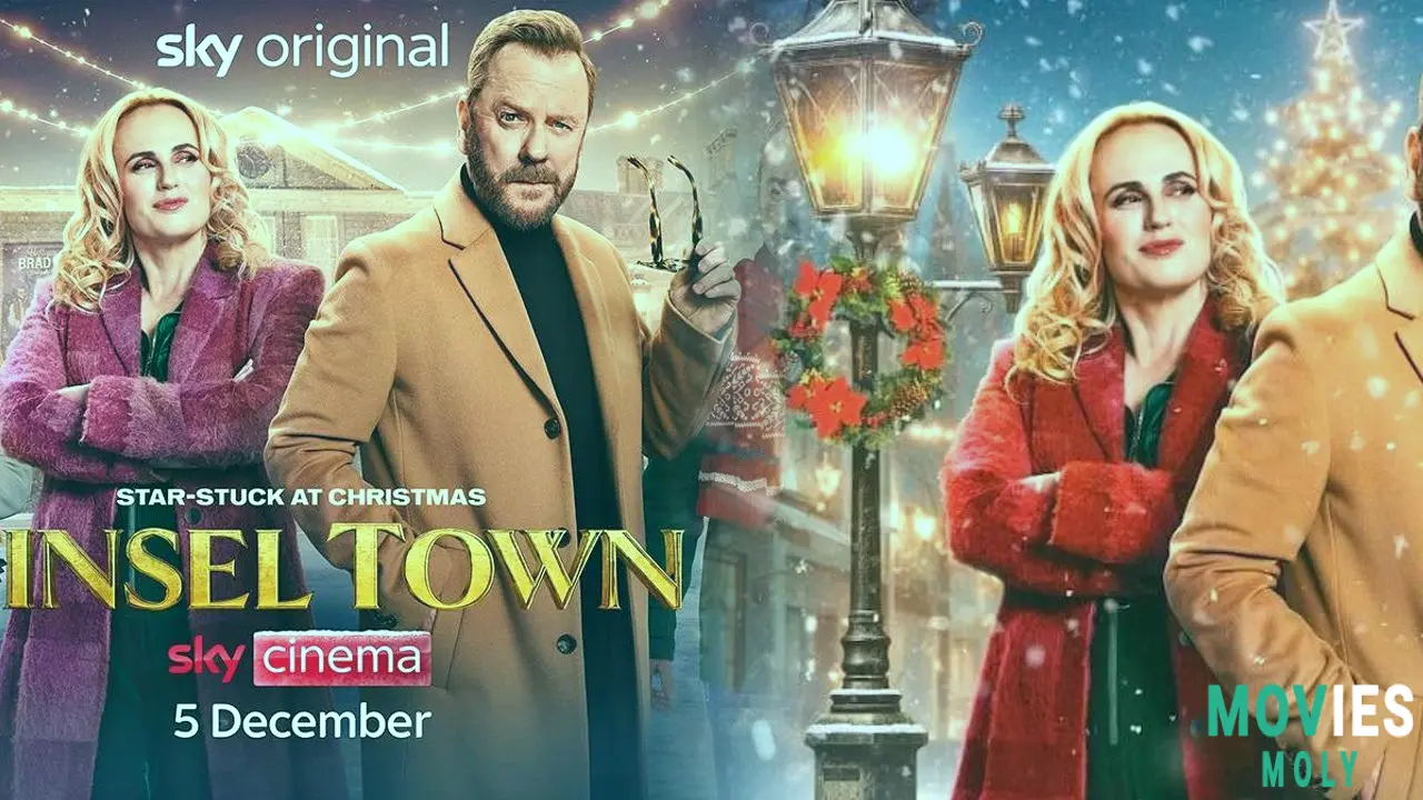 Kiefer Sutherland & Rebel Wilson Deck the Halls in New Christmas Movie 'Tinsel Town' image 6