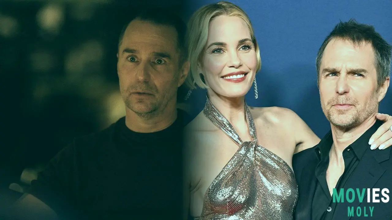 Leslie Bibb Dishes on Sam Rockwell's 'White Lotus' Shock Drop and Their Seriously Cool Love Story image 4