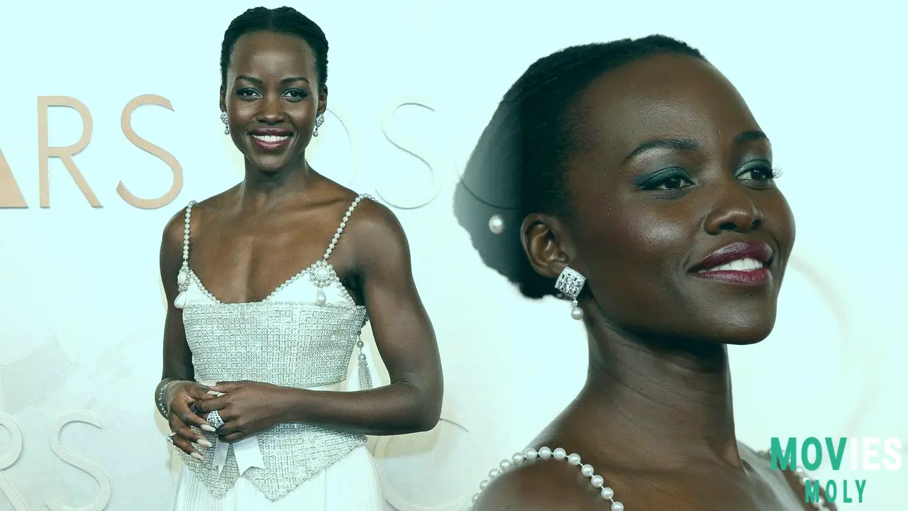 Lupita Nyong'o Dazzles at the Oscars in a Chanel Gown Made of Dreams (and Thousands of Pearls!) image 3