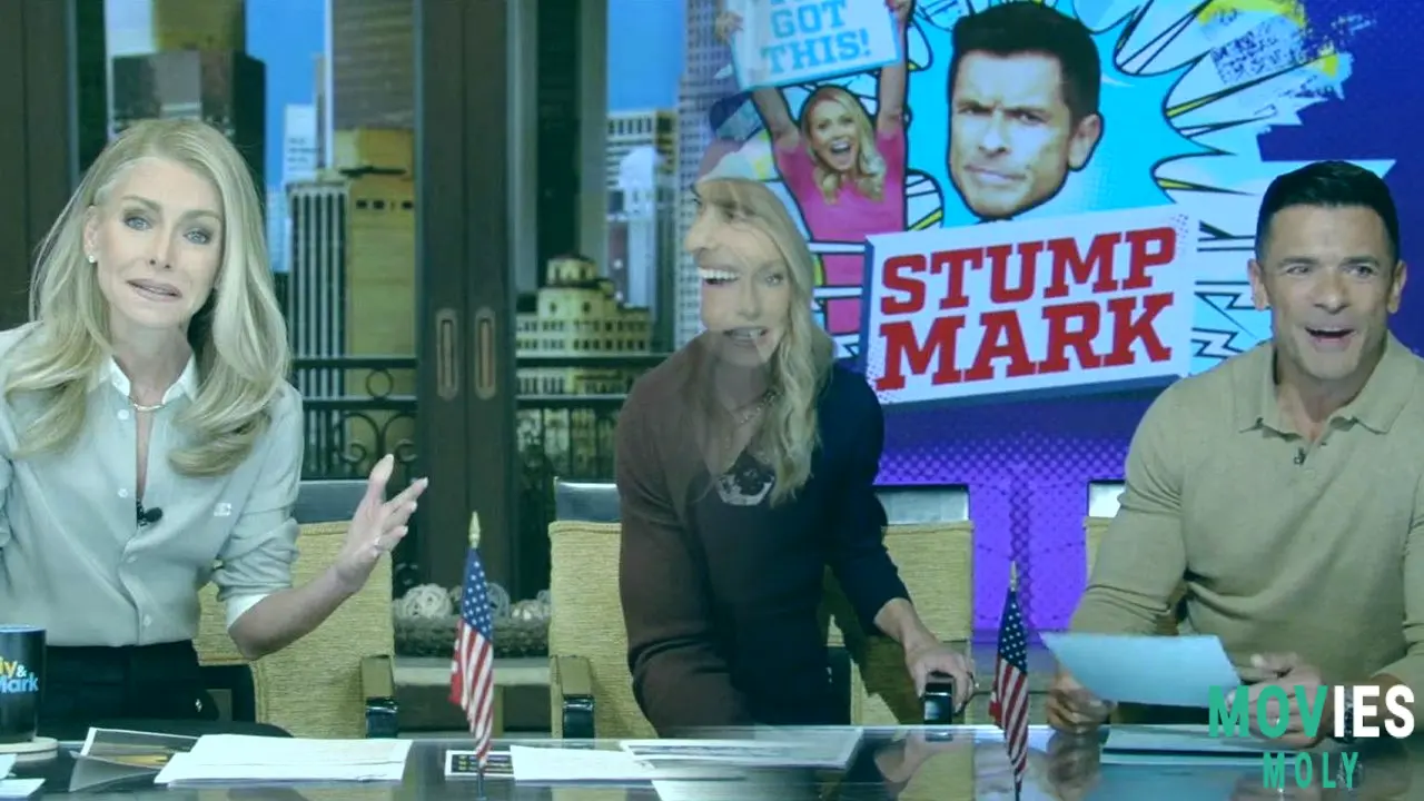 Mark Consuelos Has a Hilarious Wardrobe Mishap on Live Plus Epic Pranks and Sweet Love Stories! image 4
