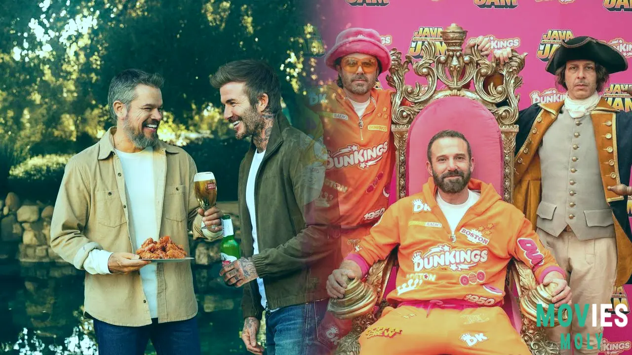 Matt Damon And David Beckham Hilariously Portray Long Lost Twins In Stella Artois Super Bowl Commercial image 3