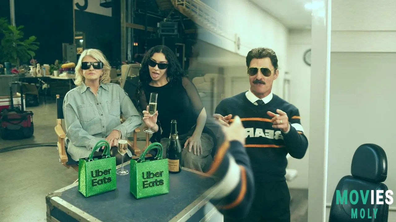 Matthew McConaughey's Uber Eats Super Bowl Commercial: Football Conspiracy image 4