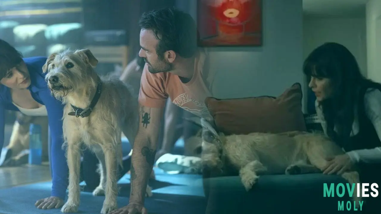 "Merv" Movie Unites Rom-Com Favorites Zooey Deschanel and Charlie Cox Over a Canine Crisis image 5