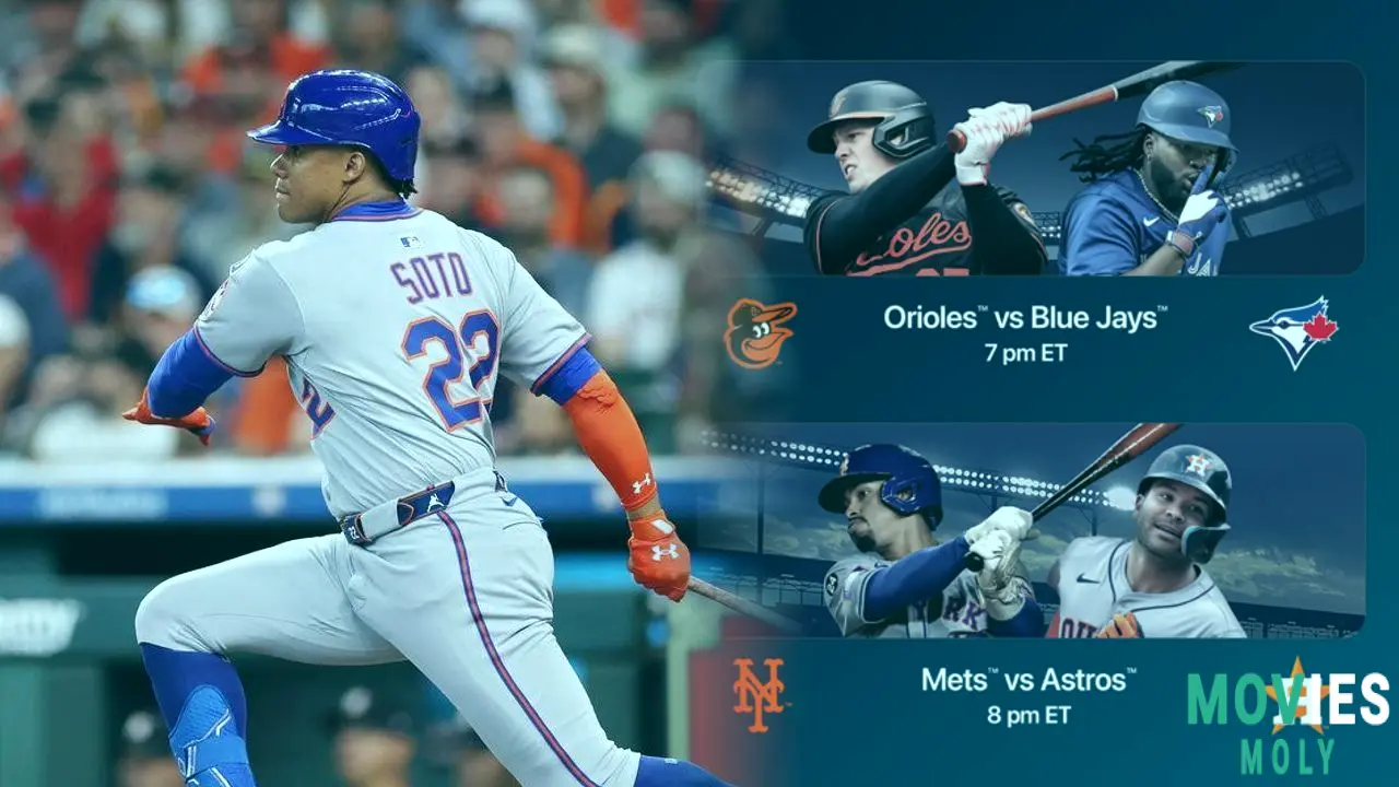 Mets vs. Astros Part Two! Here's How to Tune Into Tonight's Apple TV+ Baseball Showdown image 4