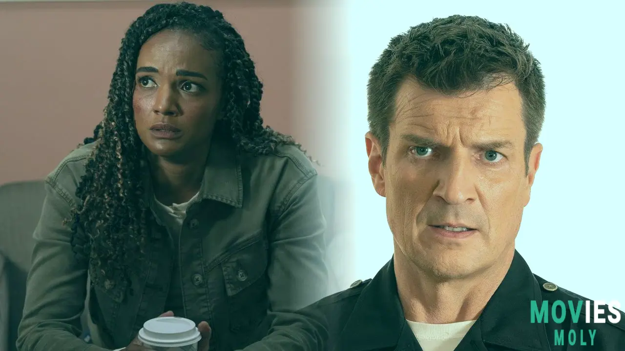 Nathan Fillion Breaks Down The Rookie's Wild Ride: Nolan & Harper's Sticky Situation Fan Mania and What's Next! image 4