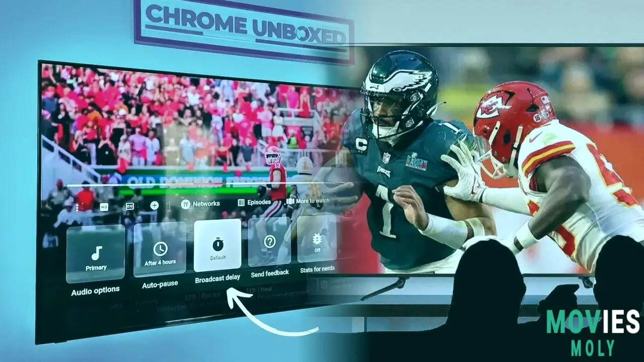 Optimize Your Super Bowl 2025 Watch Party: How to Adjust YouTube TV Broadcast Delay for a Near Live Experience image 3