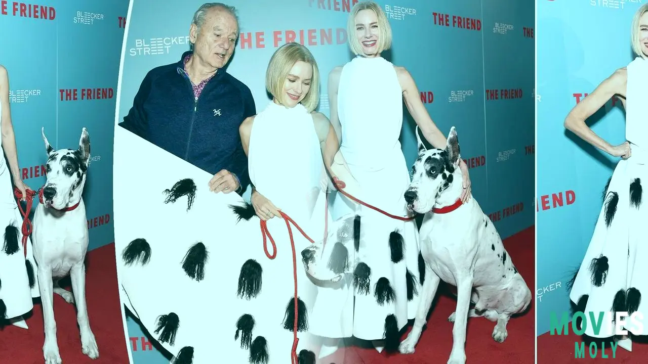 Paws-itively Stylish! Naomi Watts and Her Dog Co-Star Bing Twin on the Red Carpet image 4