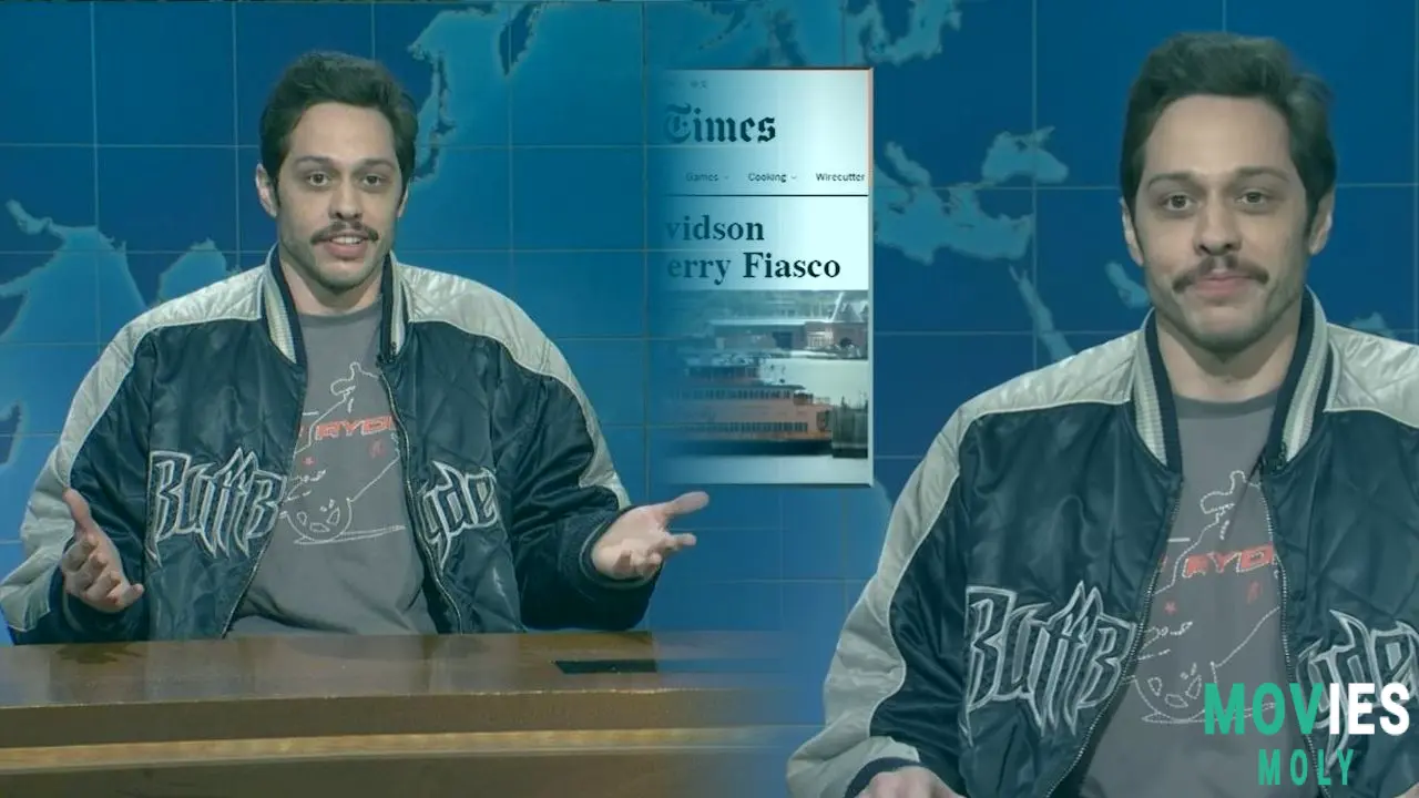 Pete Davidson's Big Return to Saturday Night Live's Weekend Update: Unpacking the Ferry Fiasco and Future Plans image 4