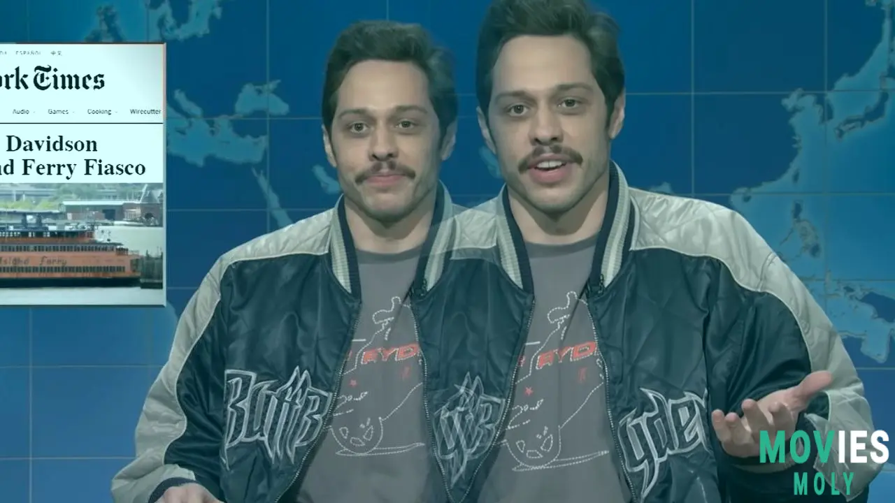 Pete Davidson's Big Return to Saturday Night Live's Weekend Update: Unpacking the Ferry Fiasco and Future Plans image 5
