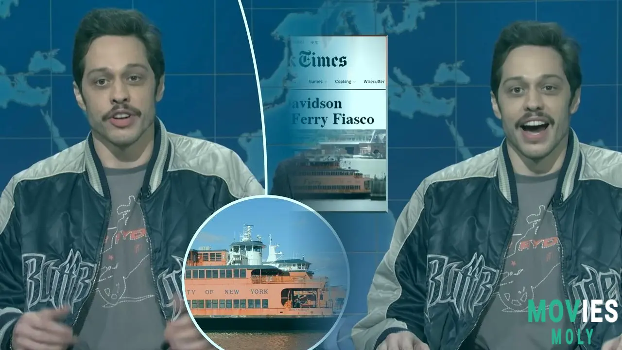Pete Davidson's SNL Return: Ferry Fiasco, Fatherhood, & Lorne Jokes image 3