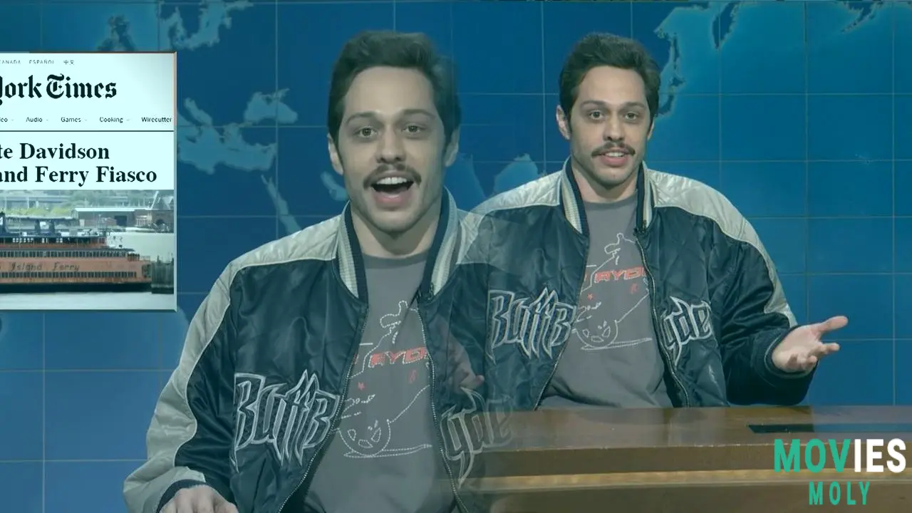 Pete Davidson's SNL Return: Ferry Fiasco, Fatherhood, & Lorne Jokes image 4