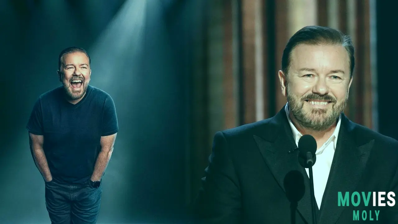 Ricky Gervais Continues to Challenge Audiences with "Mortality" Tour and New Hollywood Star Main Image