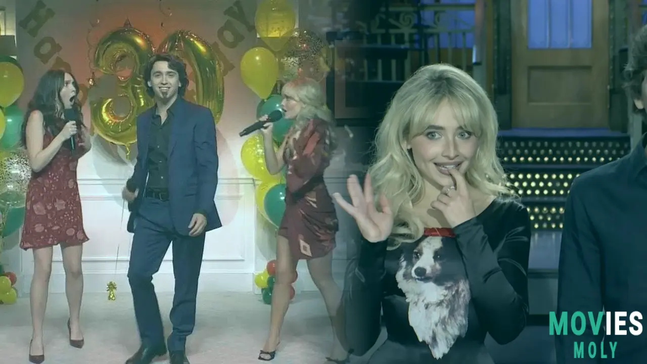 Sabrina Carpenter Dominates SNL with Cheeky Humor and Electrifying Performances image 9