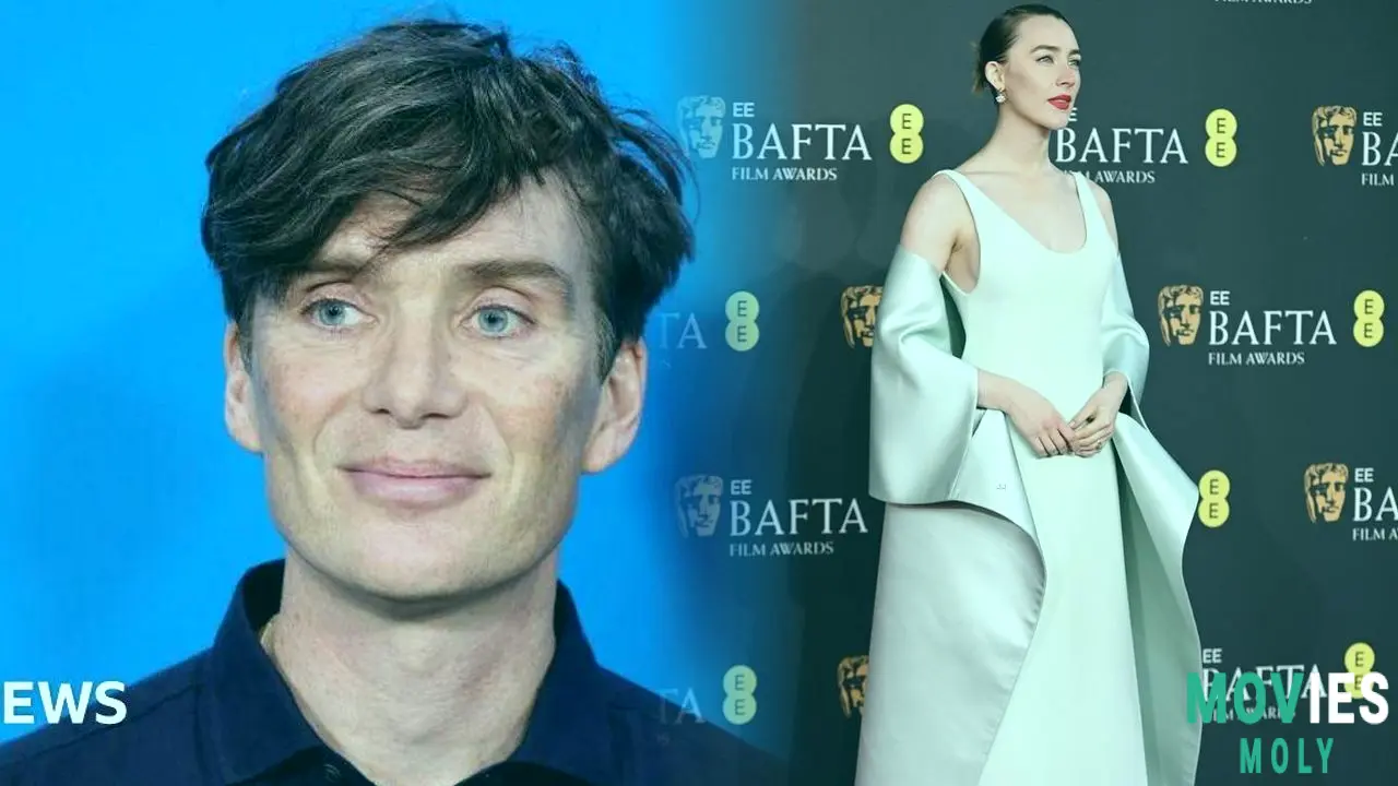 Saoirse Ronan Shines at BAFTAs: Red Carpet Date Night IFTA Wins & 'The Outrun' Buzz - MoviesMoly image 4