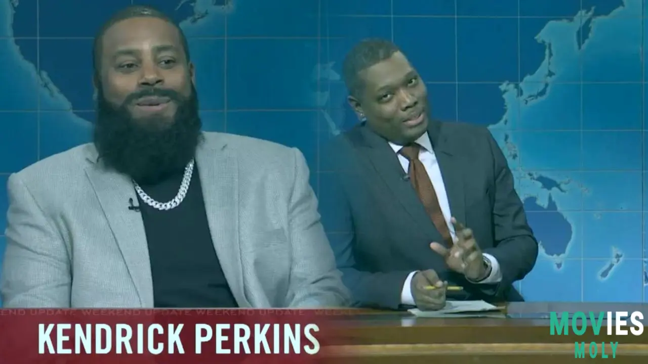 Saturday Night Live's Weekend Update Just Hilariously Roasted Kendrick Perkins and It's Gold image 4