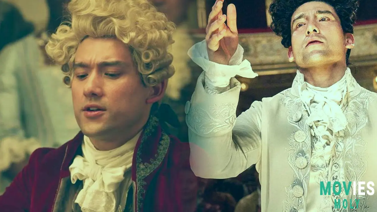 Sky's 'Amadeus' Series Unleashes First Look: Will Sharpe's Mozart Meets Paul Bettany's Salieri in an Epic Showdown image 6