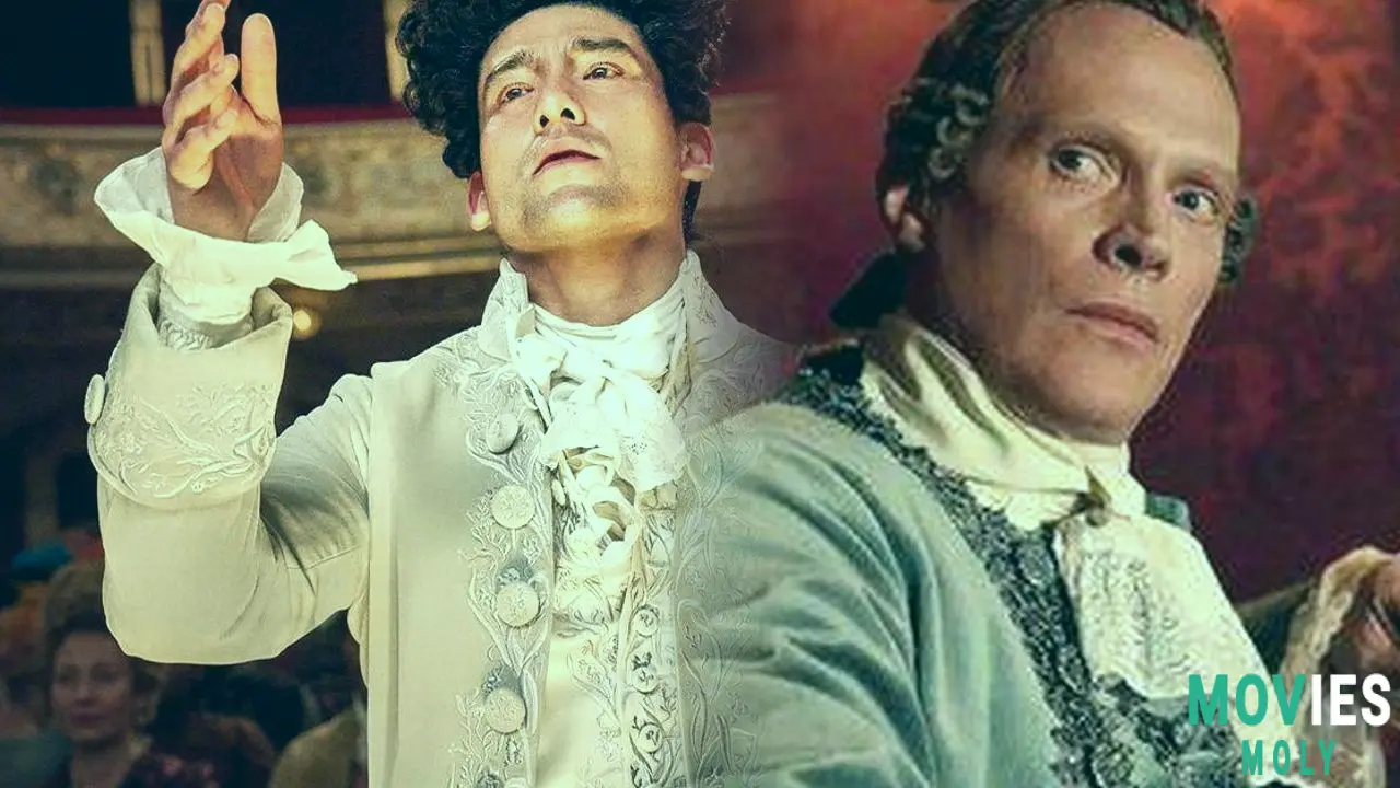 Sky's 'Amadeus' Series Unleashes First Look: Will Sharpe's Mozart Meets Paul Bettany's Salieri in an Epic Showdown image 7