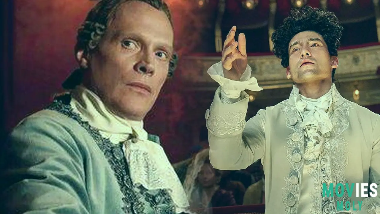 Sky's 'Amadeus' Series Unleashes First Look: Will Sharpe's Mozart Meets Paul Bettany's Salieri in an Epic Showdown image 8