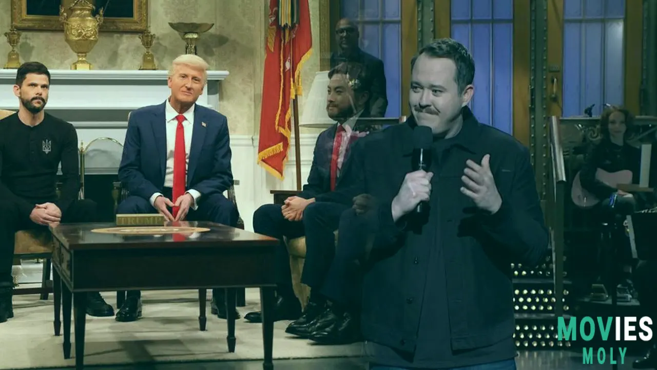 SNL Cold Open: Trump & Zelenskyy's "Trap" Meeting Gets Hilarious Twist with Surprise Musk Cameo! - MoviesMoly image 4