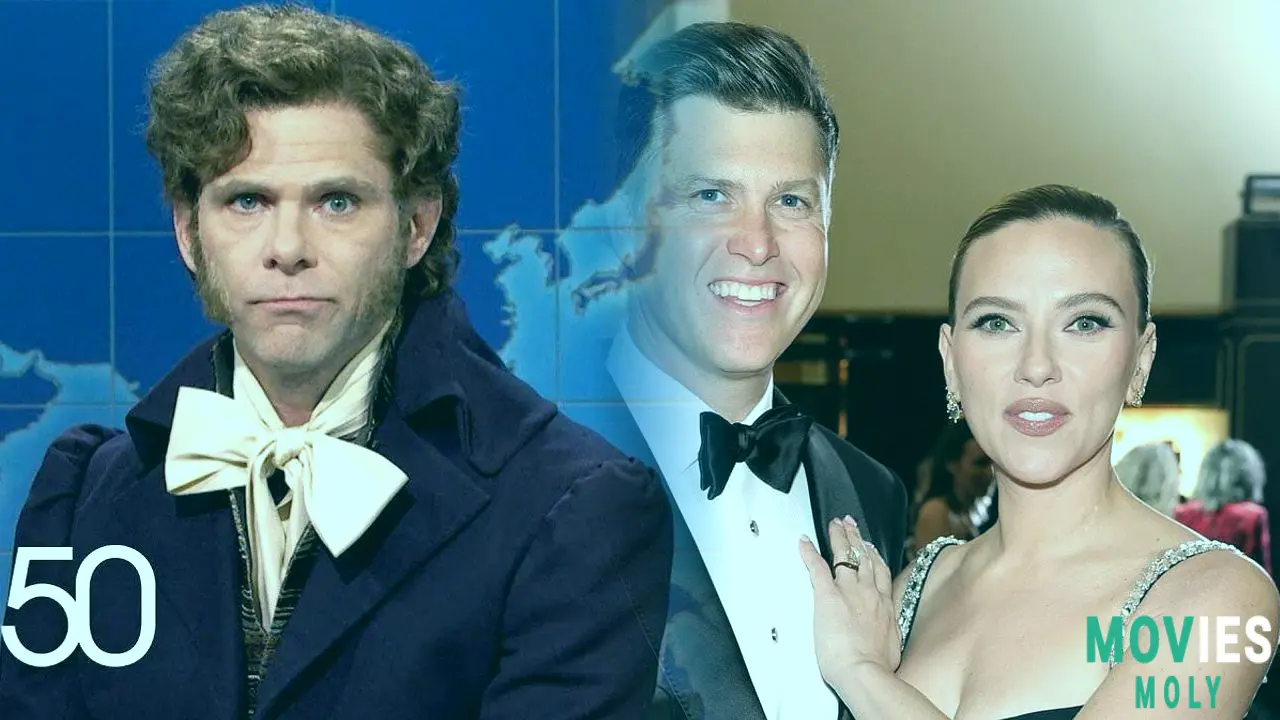 SNL Weekend Update Goes Meta: Lord Gaga Hilariously Disses Colin Jost About Scarlett Johansson! image 4