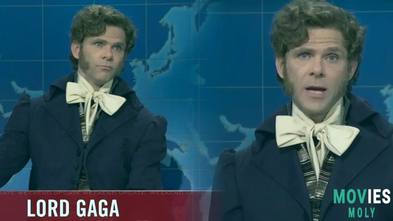 SNL Weekend Update Goes Meta: Lord Gaga Hilariously Disses Colin Jost About Scarlett Johansson! image 6