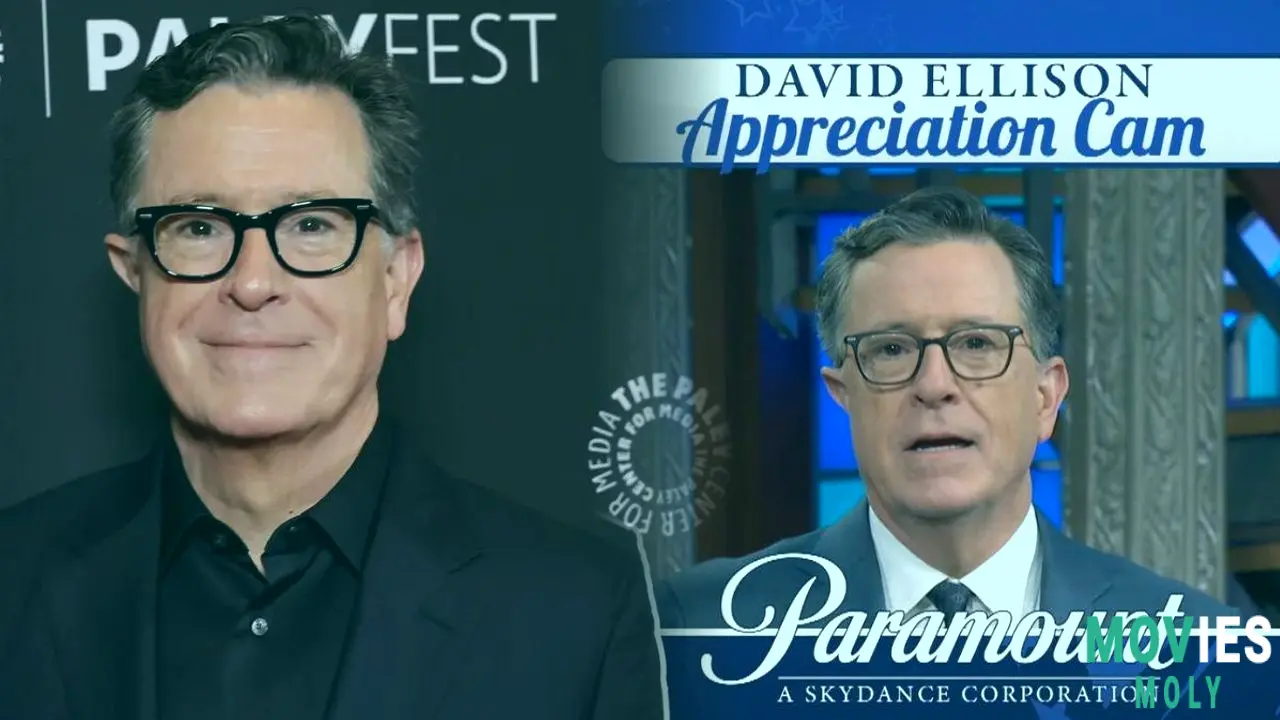 Stephen Colbert's Hilarious Boss's Day Jab at Paramount CEO David Ellison image 4