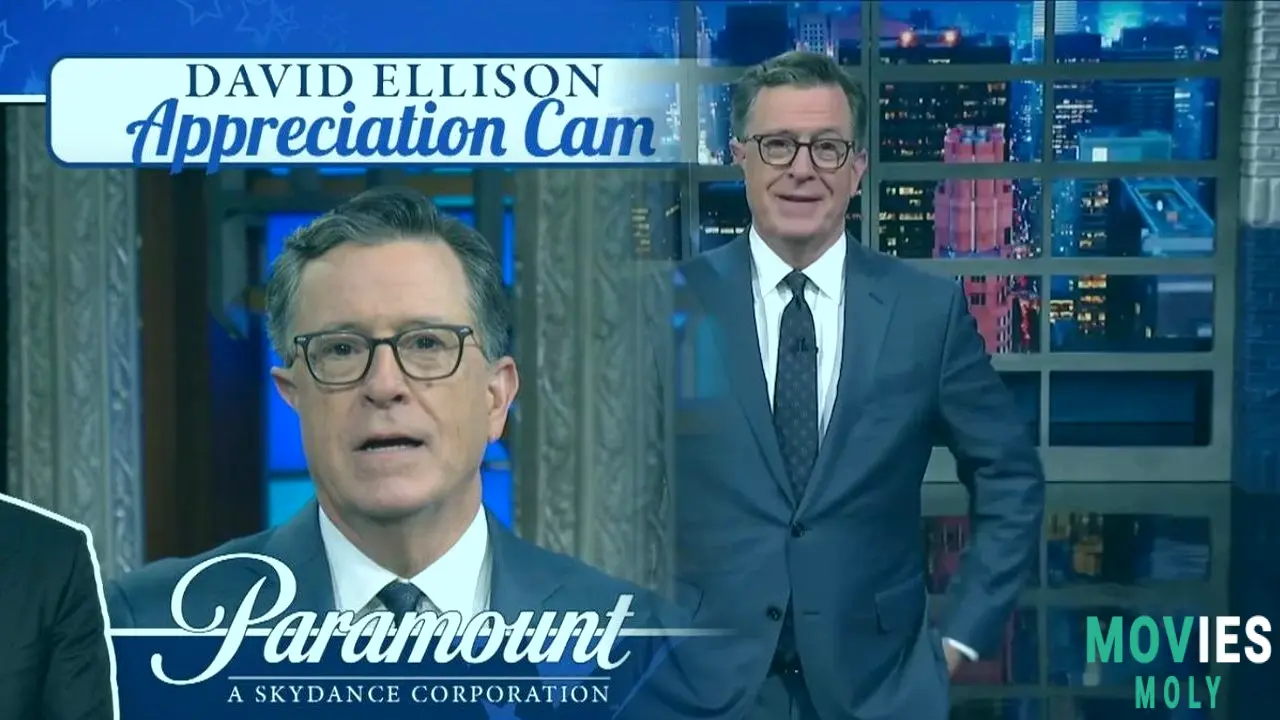 Stephen Colbert's Hilarious Boss's Day Jab at Paramount CEO David Ellison image 5