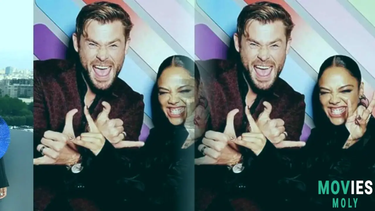 Tessa Thompson Dishes on 'Baby With Muscles' Chris Hemsworth & More Marvel Set Secrets image 3