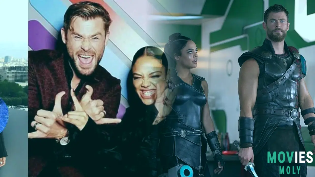 Tessa Thompson Dishes on 'Baby With Muscles' Chris Hemsworth & More Marvel Set Secrets image 4