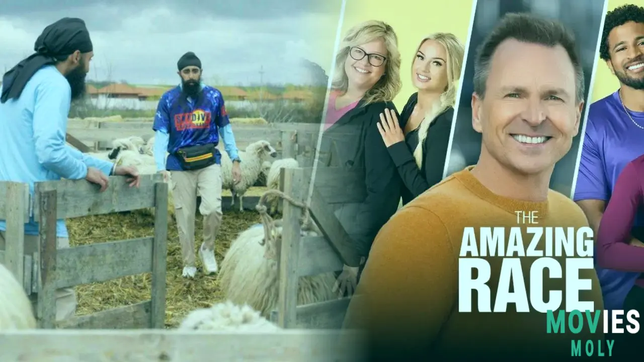 The Amazing Race 38's Romanian Rhapsody: Skydiving, Sheep, and a Shocking Exit image 3