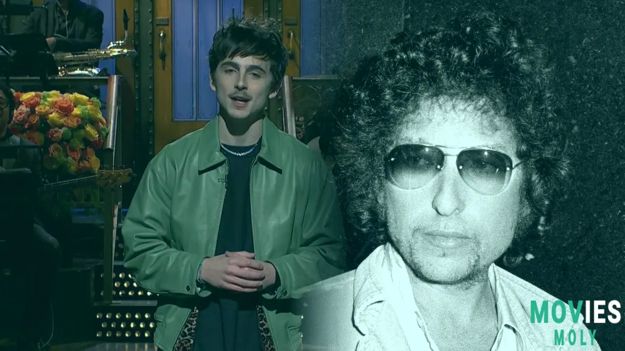 Timothée Chalamet SNL Host & Musical Guest: Bob Dylan Homage and More image 4