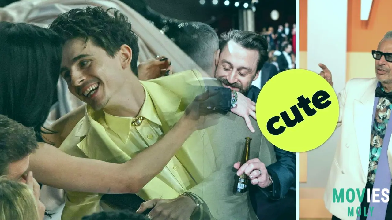 Timothée Chalamet's Oscars 2025: More Than Just a Nomination It Was a Night of Viral Moments and Family image 5