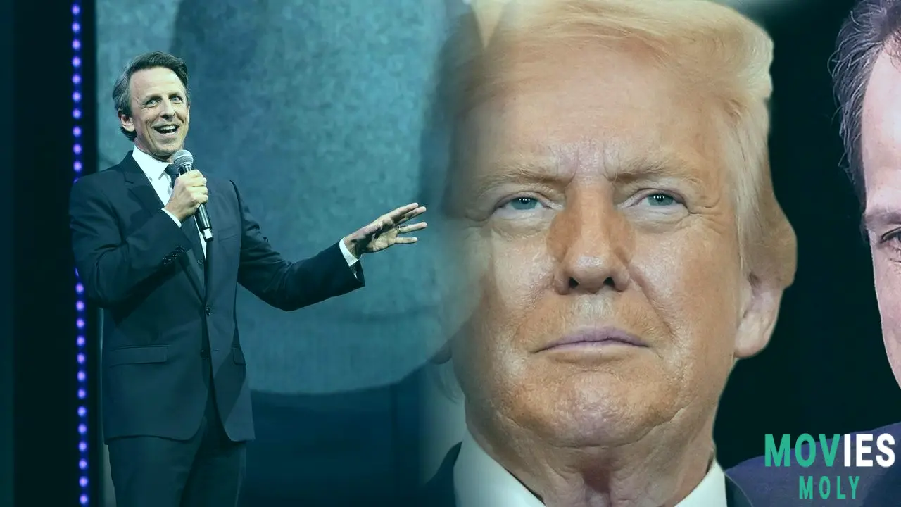 Trump Blasts Seth Meyers: Calls Anti-Trump Jokes "Probably Illegal" Main Image