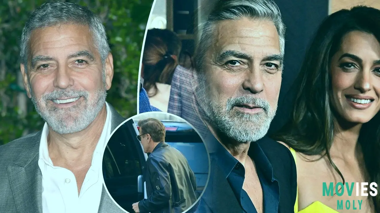 Wait Did George Clooney Just Dye His Hair Brown? Yep and His Family Is Not So Sure About It! image 3