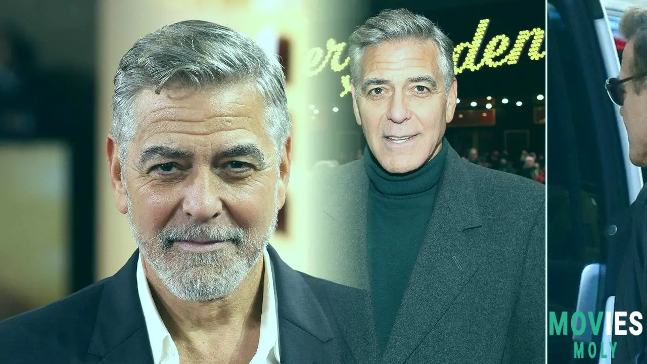 Wait Did George Clooney Just Dye His Hair Brown? Yep and His Family Is Not So Sure About It! image 5