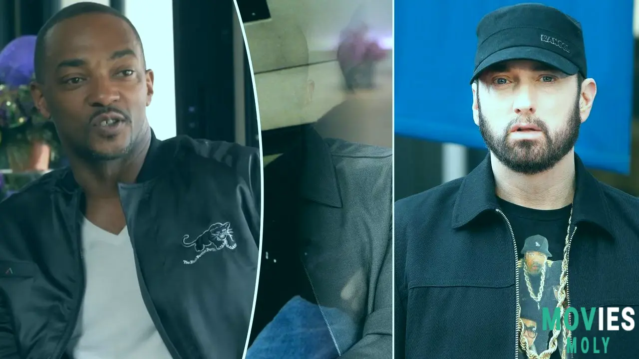 Wait, What?! Anthony Mackie Says Eminem's 8 Mile Raps Were Actually About HIM! image 3