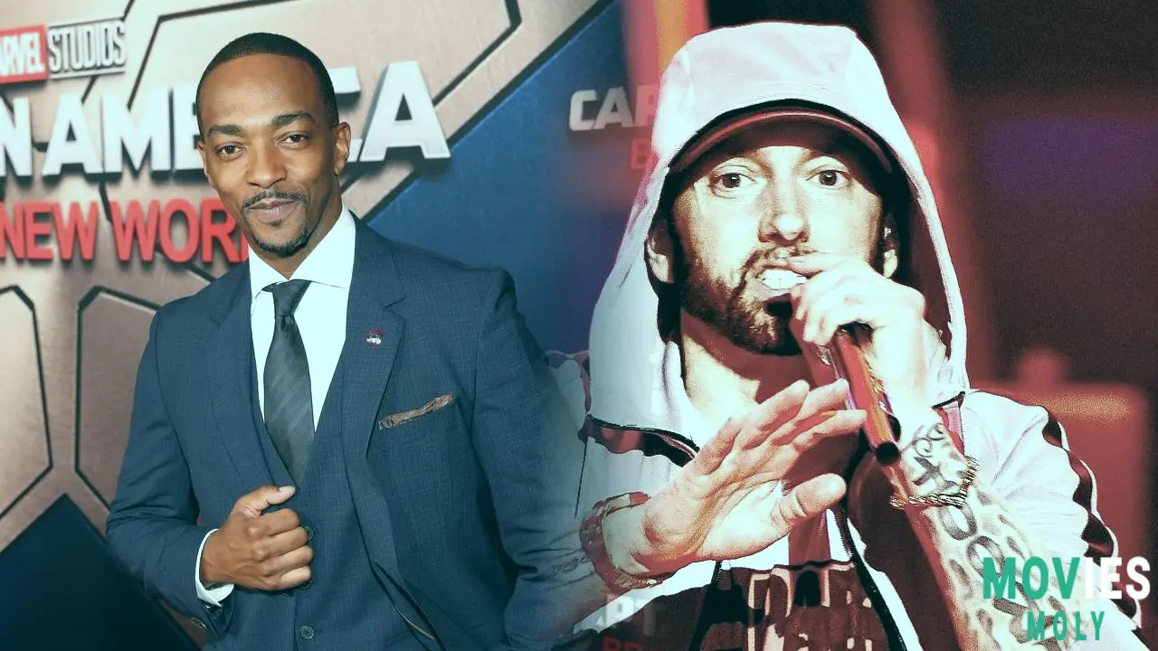 Wait, What?! Anthony Mackie Says Eminem's 8 Mile Raps Were Actually About HIM! image 6