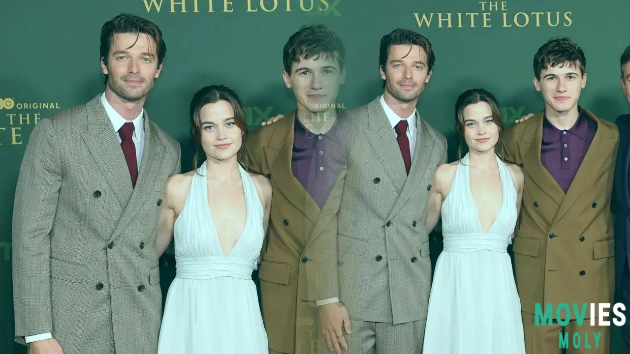 Wait What Did Sam Nivola and Patrick Schwarzenegger Just Do on White Lotus? Let's Talk About That Kiss image 7
